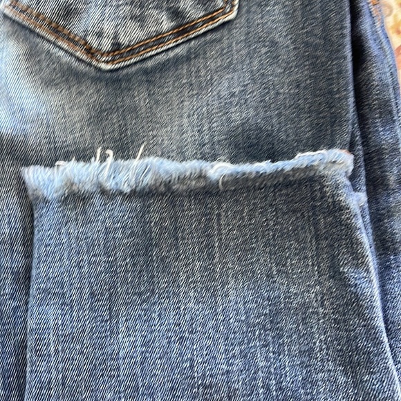 Sam Edelman | The Kitten High Waist Raw Hem Ankle Skinny Jeans  | Size 27 - Picture 4 of 5